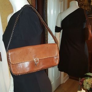 El Portal Genuine Leather Shoulder purse b…